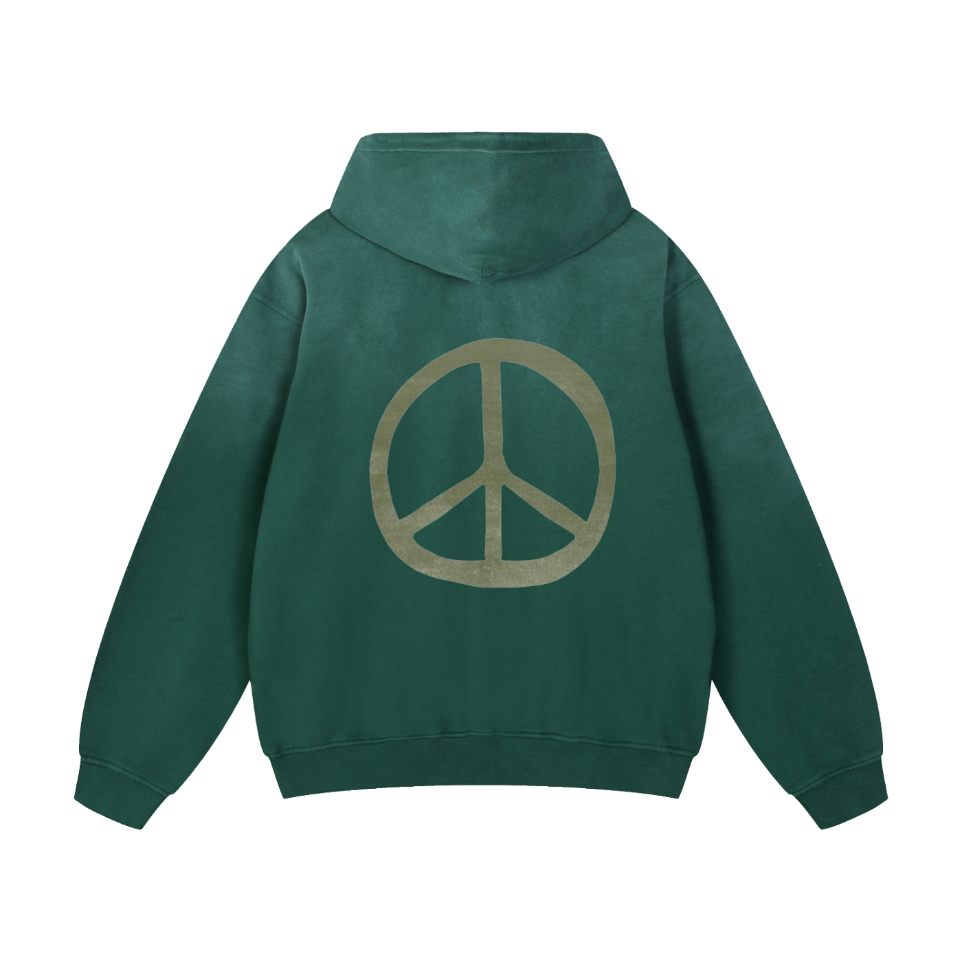 Sunfade Peace Oversized Hoodie