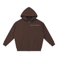 Oversized Flower Zip