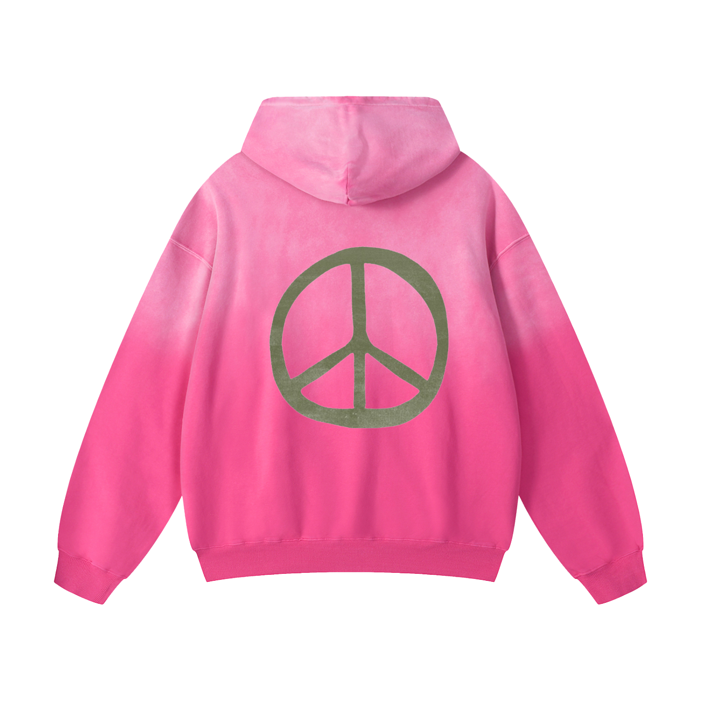 Sunfade Peace Oversized Hoodie