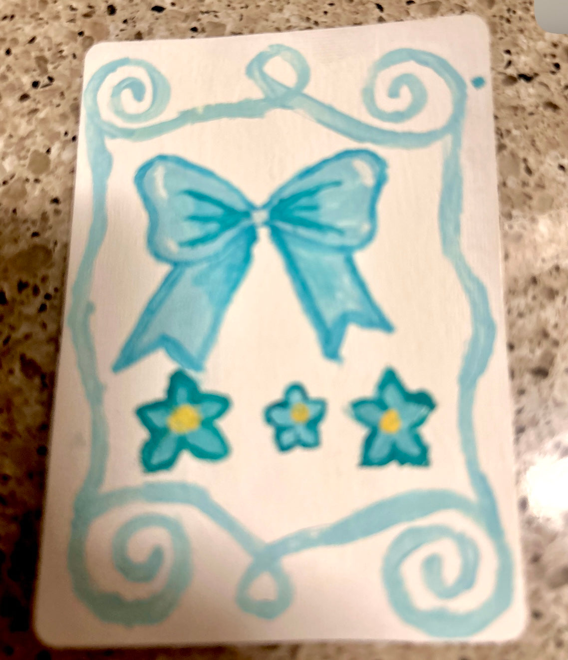 Pretty Bow Card