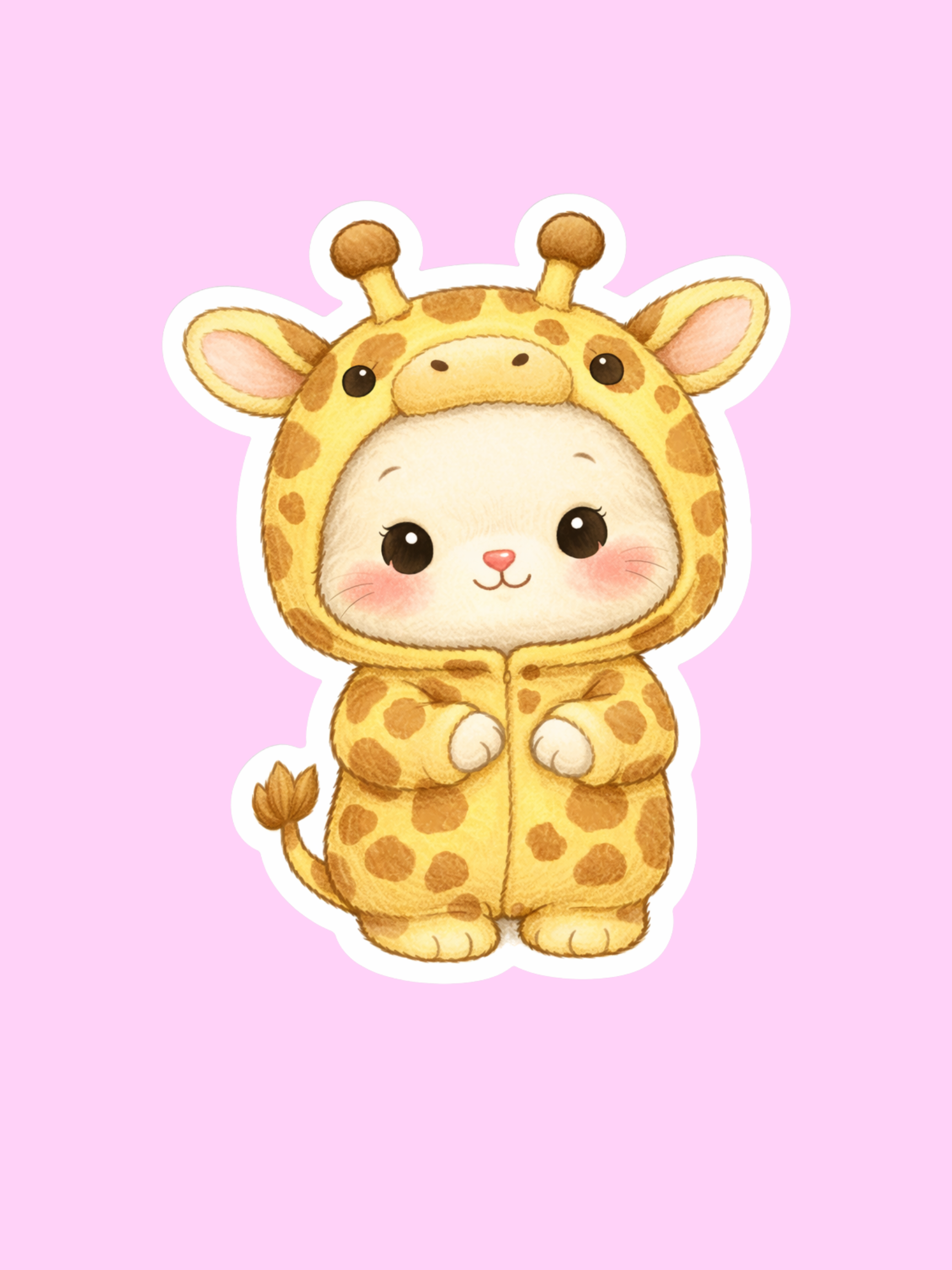 Bunny X Giraffe Sticker